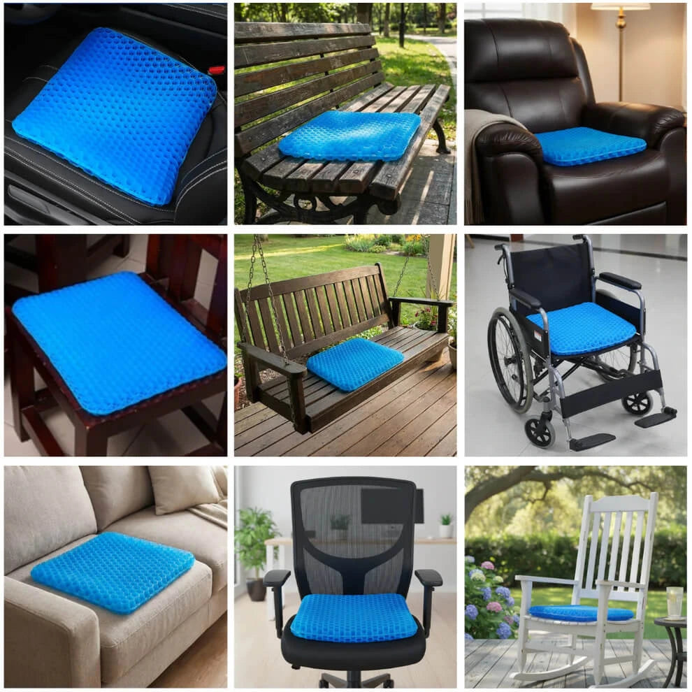 FlexiGel Support™ Alivio inmediato al sentarse