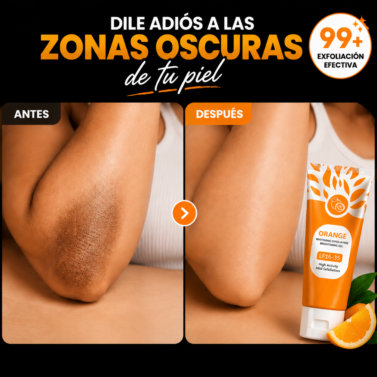 Gel Exfoliante™ Saca lo sucio de tu piel