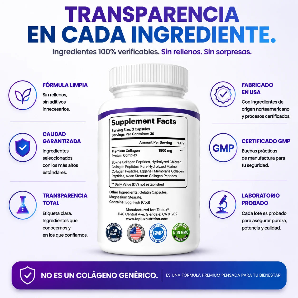 Los 5 tipos de colágeno que tu cuerpo necesita