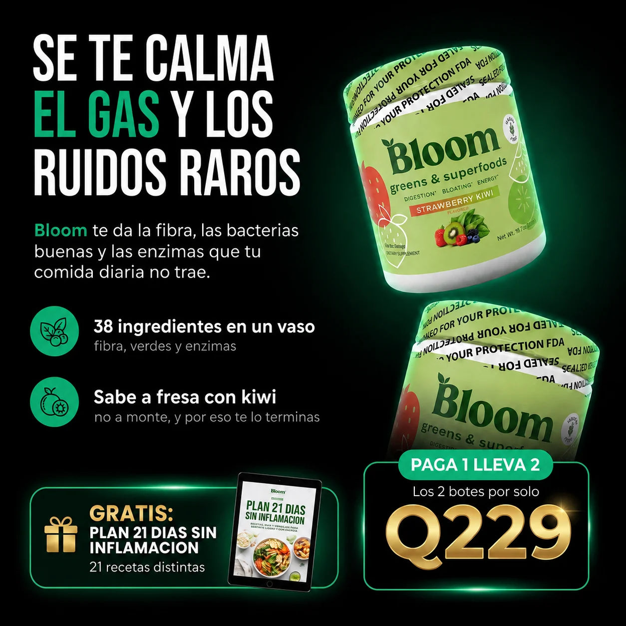 Bloom™ Tu Panza vuelve a la normalidad