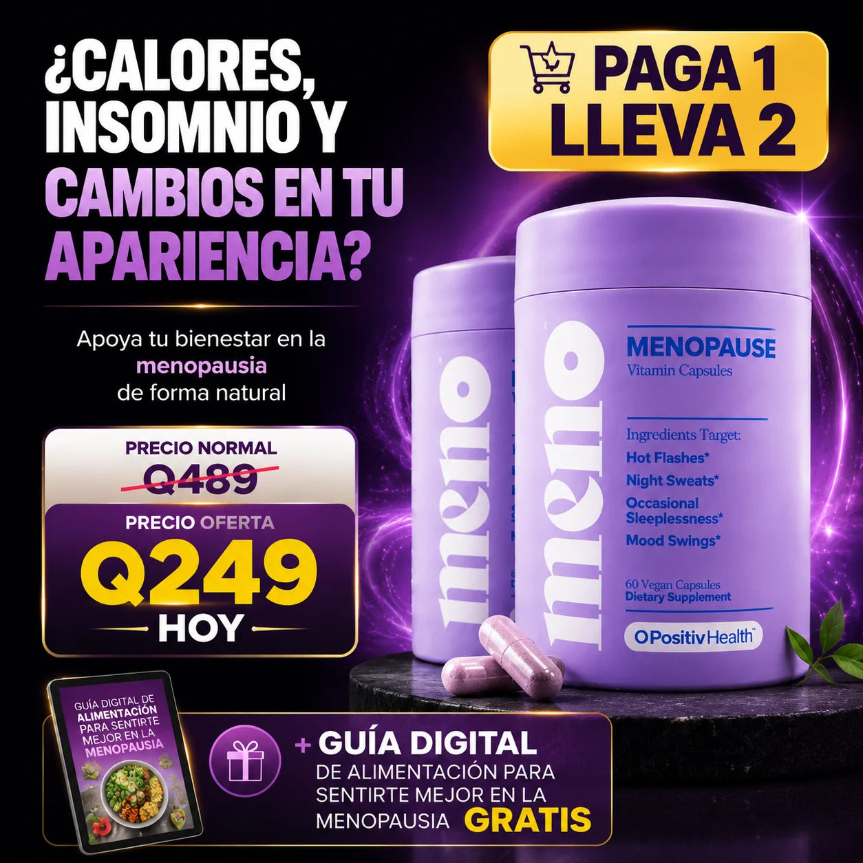 MENO - Alivio natural para tu menopausia