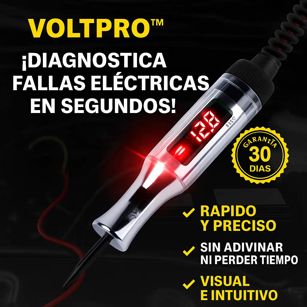 VoltPro™: detectá fallas eléctricas sin necesidad de ser un experto ⚡