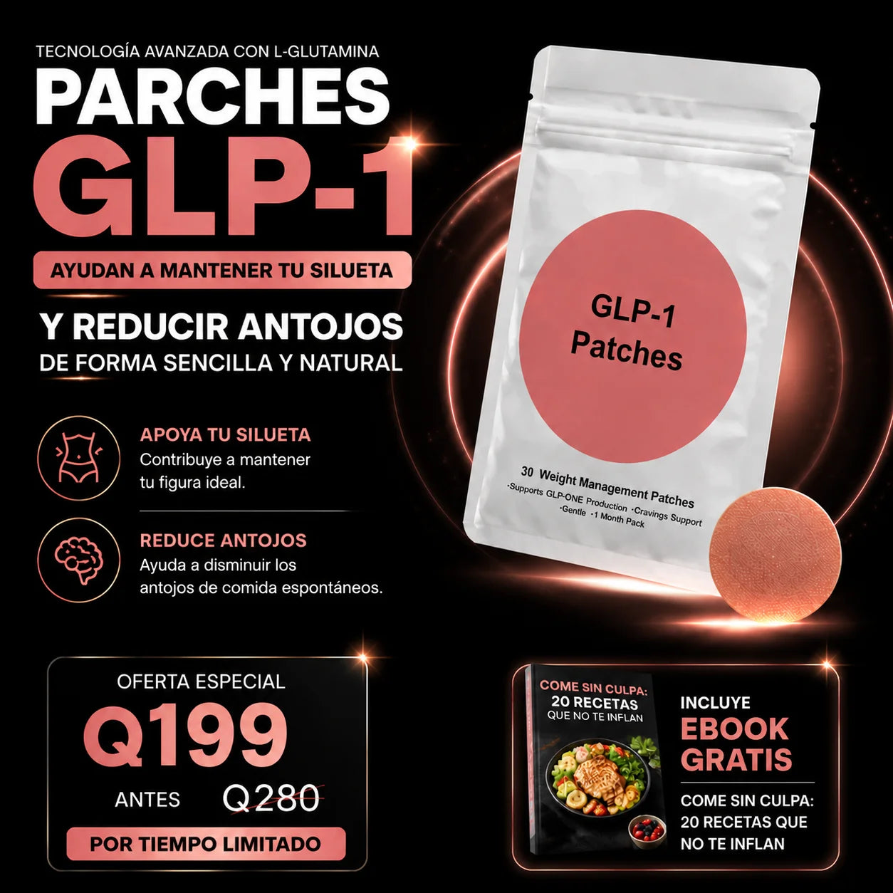 El parche que trabaja mientras vos vivís