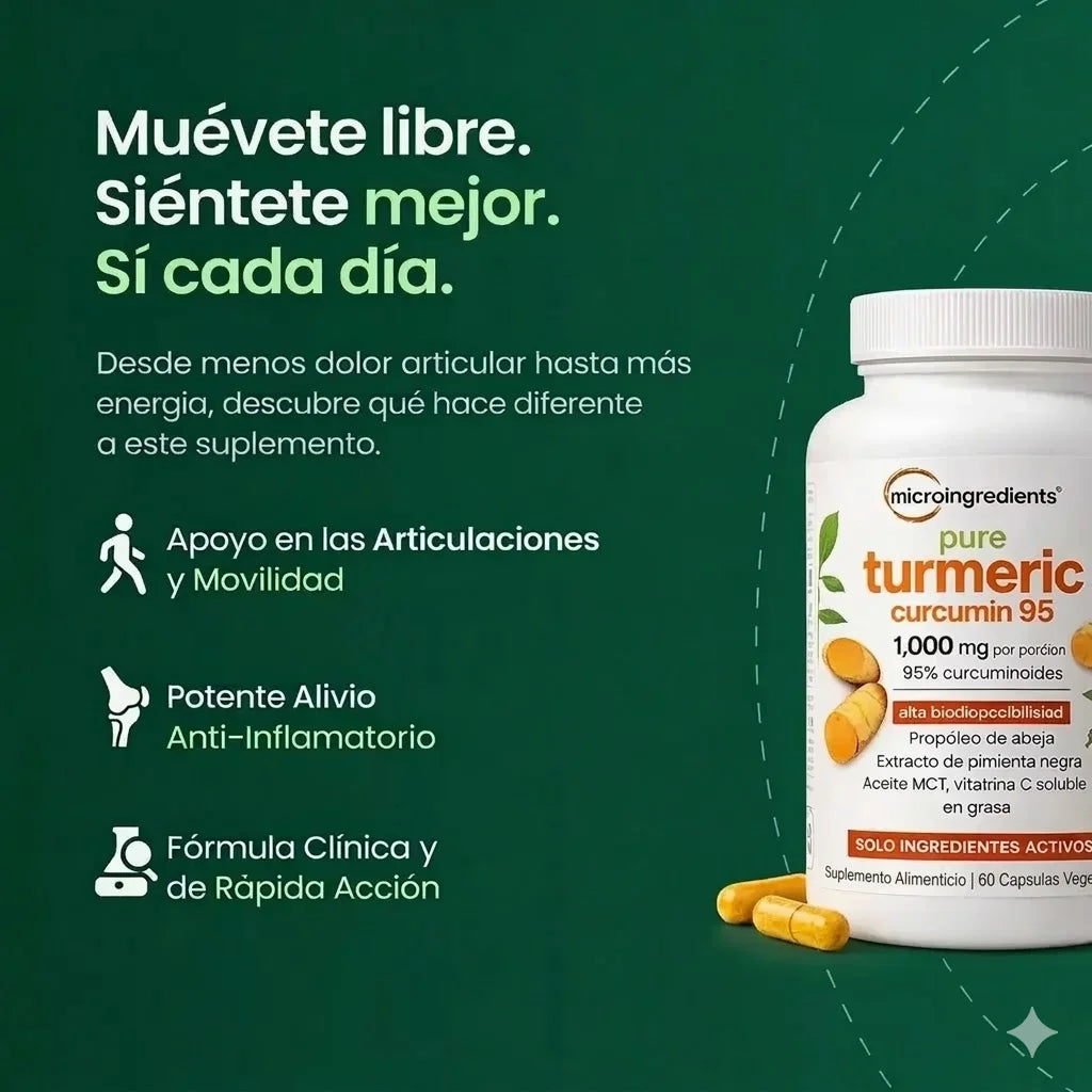 Reduce la inflamación diaria y vuelve a moverte con libertad