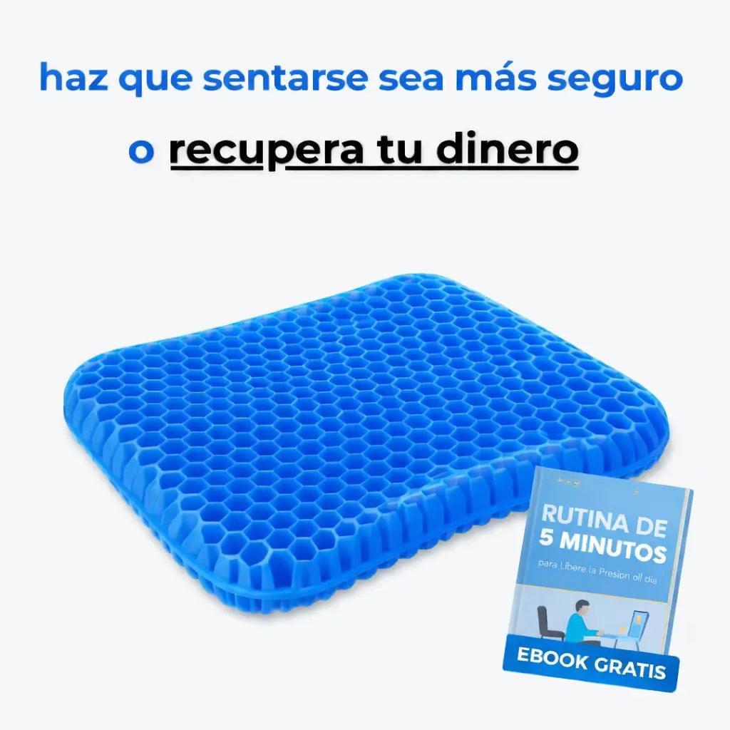 FlexiGel Support™ Alivio inmediato al sentarse