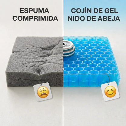 FlexiGel Support™ Alivio inmediato al sentarse