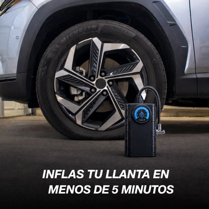 Compresor Portatil AirPulse Pro®: Infla tu llanta en 5 minutos