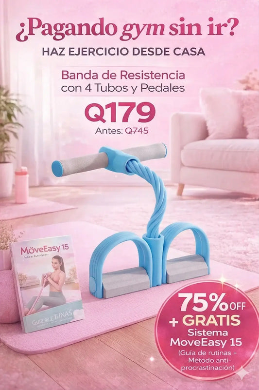 MoveEasy 15 - Muévete sin esfuerzo Banda elástica para ejercicio