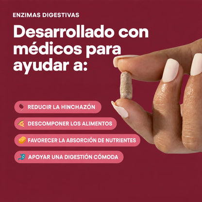 Enzimas™ Terminá de comer sin pesadez