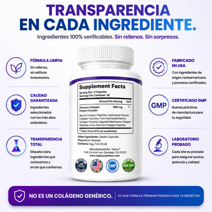 Los 5 tipos de colágeno que tu cuerpo necesita