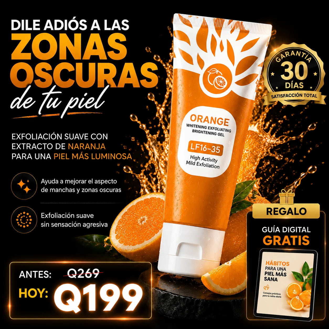 Gel Exfoliante™ Saca lo sucio de tu piel
