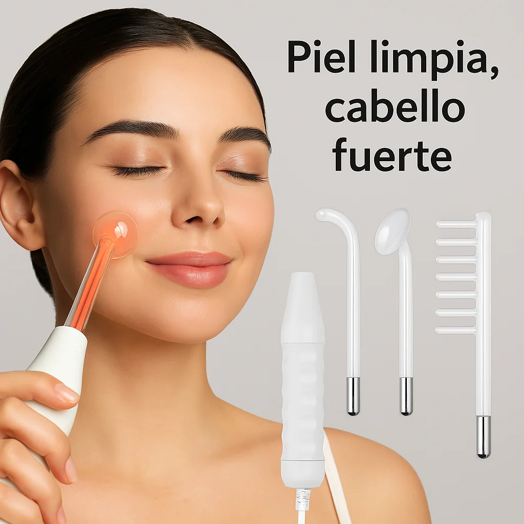 Alta frecuencia DermaWave® Facial Capilar 4 en 1