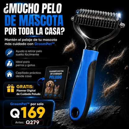 GroomPet™ Cepillo Removedor de Pelo