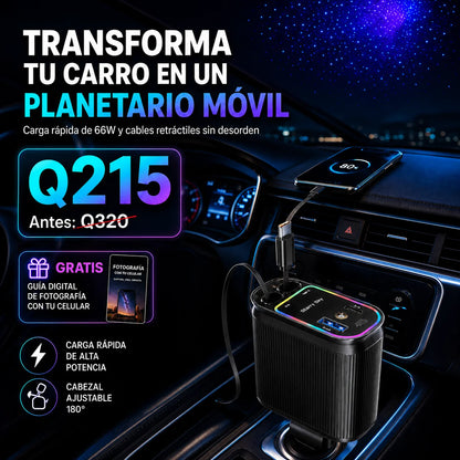 Ultra Charge Estelar™ Tu carro con cielo estrellado