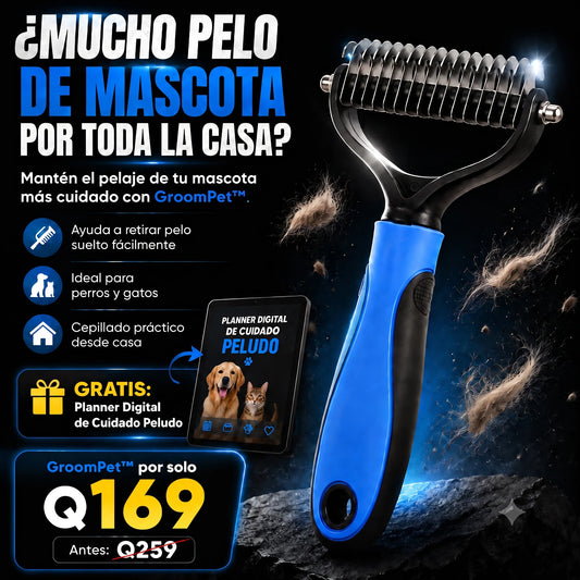 GroomPet™ Cepillo Removedor de Pelo