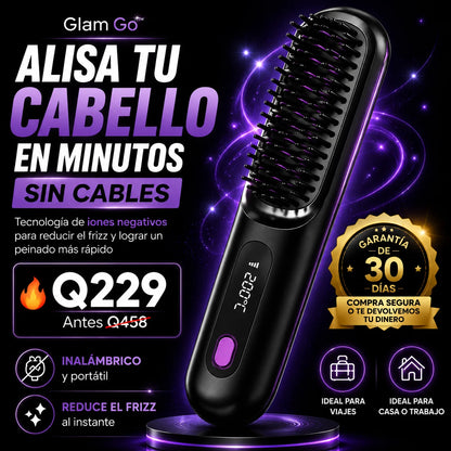 Glam Go™ Cepillo Alisador