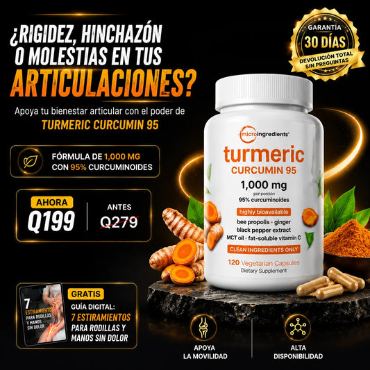 Recupera tu movilidad Turmeric™ x120 caps