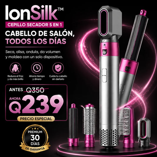 IonSilk™: Liso de salón desde tu casa