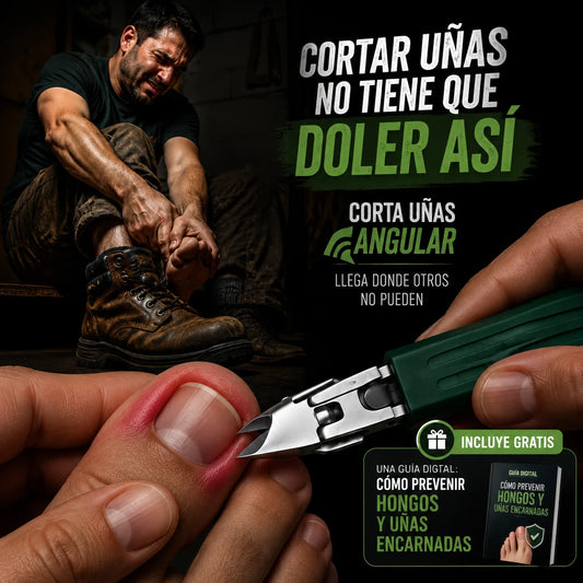 El Cortaúñas Que Sí Funciona. No más dolor al caminar