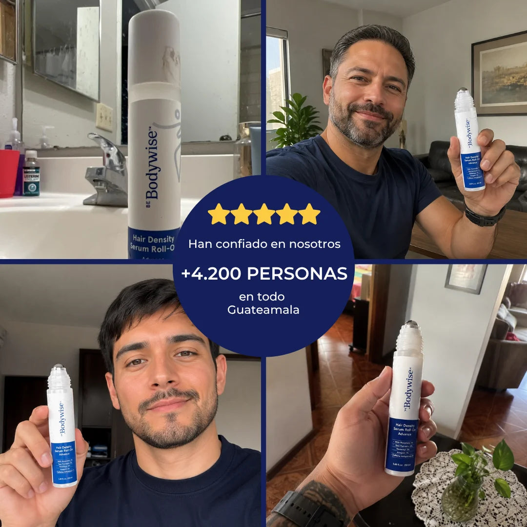 BODYWISE™ El pelo que se cae no vuelve solo