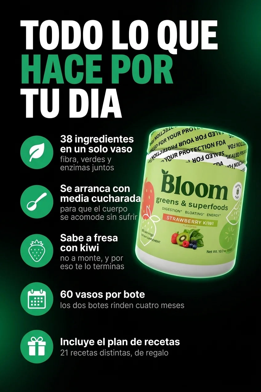 Bloom - seccion beneficios