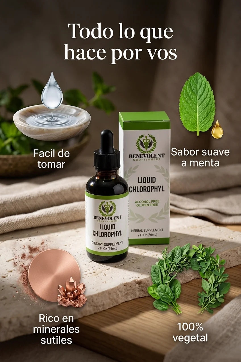 Clorofila Liquida - seccion beneficios
