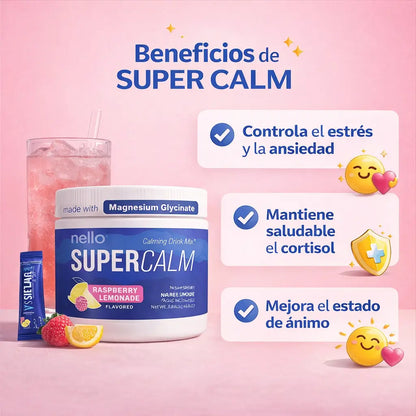 Super Calm™ Tu calma natural de día y de noche