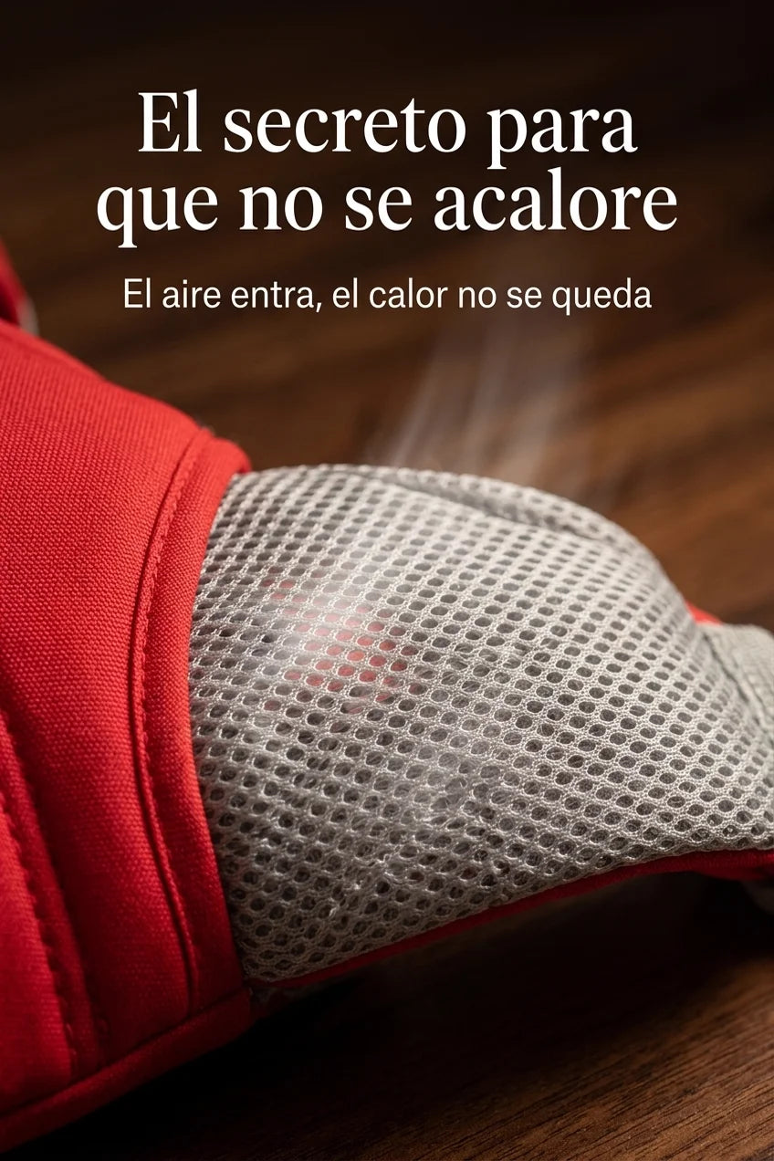 Canguro para bebes - seccion malla_transpirable