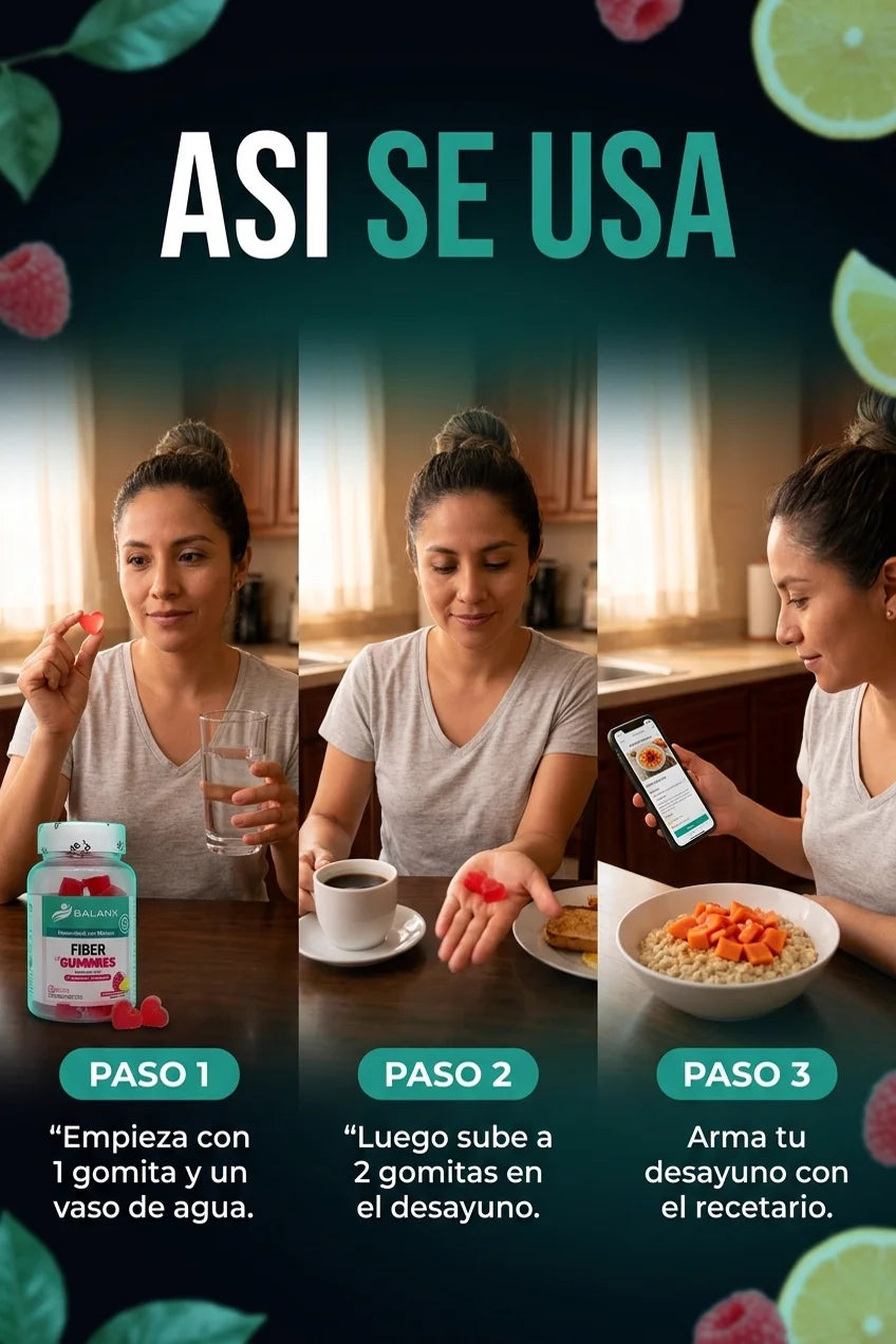 Fiber Gummies - seccion modo_uso