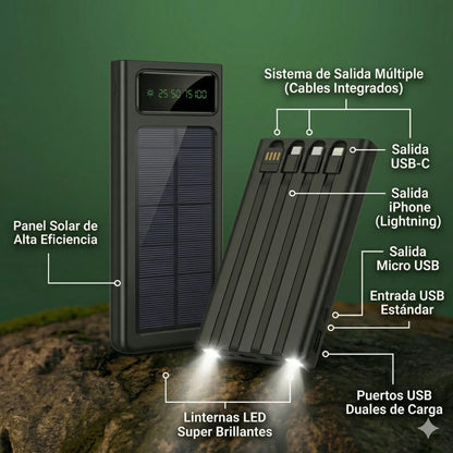 Batería SolPower - Carga Donde No Hay Corriente⚡