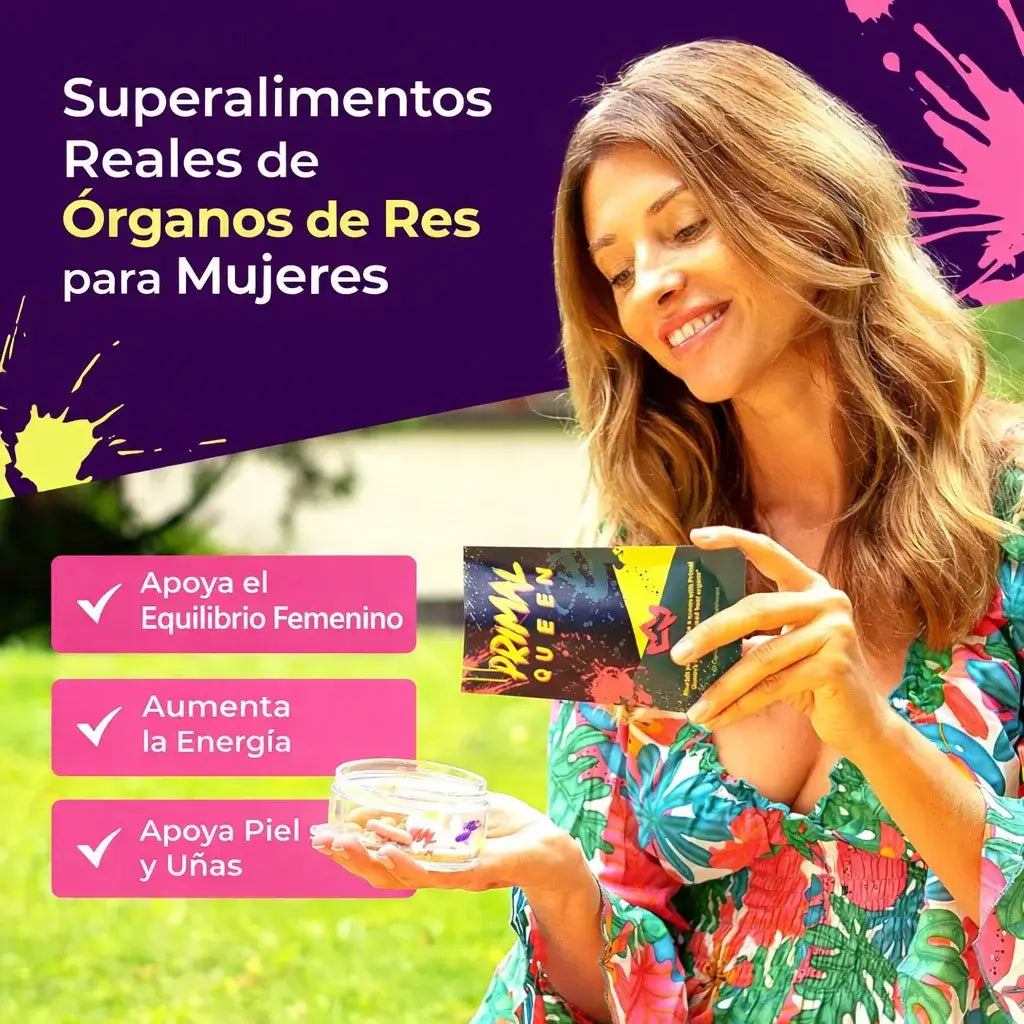 Energía real, sin químicos, diseñado para Mujeres