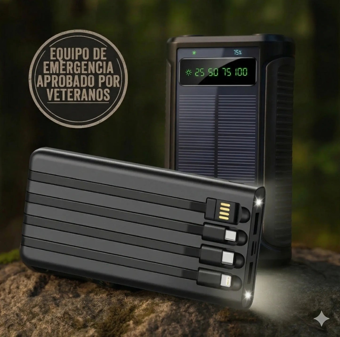 Batería SolPower - Carga Donde No Hay Corriente⚡