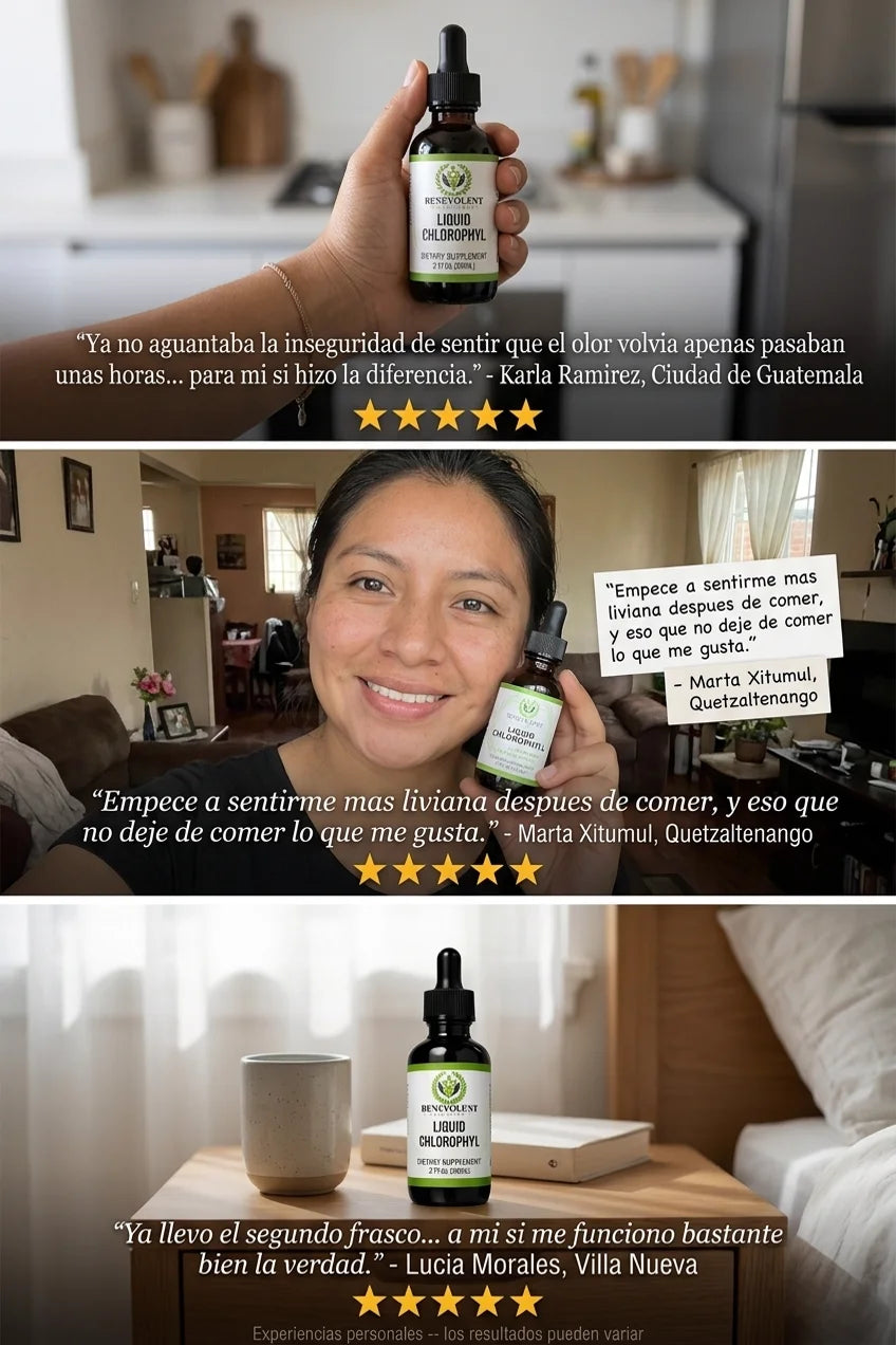 Clorofila Liquida - seccion testimonios
